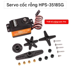 Động cơ servo kỹ thuật số Huaner PWM mô-men xoắn 6-60KG bánh răng kim loại cánh tay robot chống dừng có độ chính xác cao