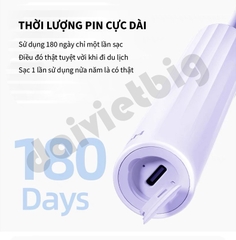 Bàn Chải Điện Haier HTA1 - Công Nghệ Sóng Âm, Chải Sạch Mảng Bám Tới 10X