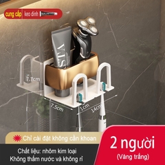 Giá treo bàn chải đánh răng ĐAIVIETBIG bằng kim loại gắn tường tiện lợi