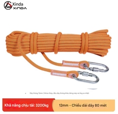 Dây an toàn chống mài mòn làm việc trên không lắp đặt điều hòa không khí dây an toàn có móc leo núi ngoài trời leo núi