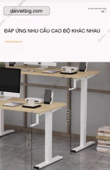 Bàn làm việc nâng hạ chiều cao, bàn thông minh tăng giảm chiều cao