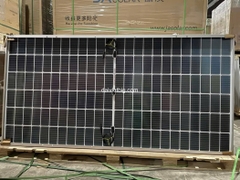 Tấm Pin mặt trời JA 545w LOẠI A 2 mặt kính HIỆU SUẤT CAO 2025