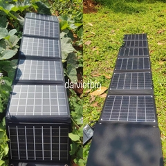 Sạc năng lượng mặt trời 50w di động cho điện thoại, máy tính và các thiết bị điện tử khác