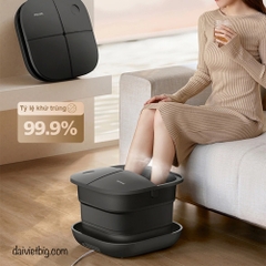 Bồn ngâm chân massage tự động Philips, Chậu ngâm chân mát xa lưu thông dễ ngủ- bản đặc biệt