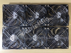 Quạt Tản Nhiệt 6 Cái 12x72cm – Tản Nhiệt Tối Đa, Hiệu Suất Tối Ưu Cho Hệ Thống Lớn