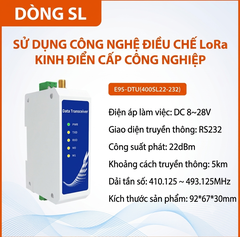 Bộ thu phát dữ liệu RF Lora E95-DTU(400SL22-232)