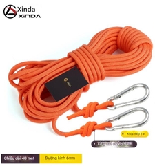 Dây leo núi ngoài trời dây phụ trợ làm việc trên cao dây an toàn gia đình dây chống mài mòn dây leo núi