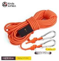 Dây leo núi ngoài trời dây phụ trợ làm việc trên cao dây an toàn gia đình dây chống mài mòn dây leo núi