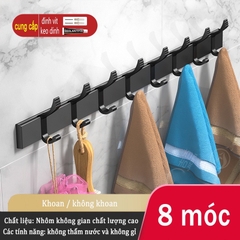 Móc treo đồ ĐAIVIETBIG gắn tường nhiều cách dùng tiện lợi cho nhà bếp/ nhà tắm/ nhà vệ sinh