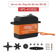 Động cơ servo kỹ thuật số Huaner PWM mô-men xoắn 6-60KG bánh răng kim loại cánh tay robot chống dừng có độ chính xác cao