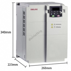 Biến tần bơm nước năng lượng mặt trời Delixi 22KW - 3 Pha