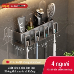 Kệ ĐAIVIETBIG gắn tường giữ khăn đa năng không cần khoan