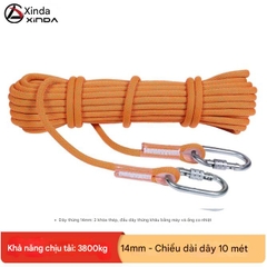 Dây an toàn chống mài mòn làm việc trên không lắp đặt điều hòa không khí dây an toàn có móc leo núi ngoài trời leo núi