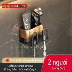 Kệ để đồ dùng ĐAIVIETBIG phòng tắm gắn tường không cần khoan thiết kế sang trọng với nhiều loại tùy chọn