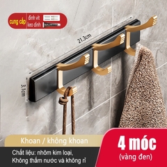 Móc treo đồ ĐAIVIETBIG gắn tường nhiều cách dùng tiện lợi cho nhà bếp/ nhà tắm/ nhà vệ sinh