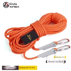 Dây leo núi ngoài trời dây phụ trợ làm việc trên cao dây an toàn gia đình dây chống mài mòn dây leo núi