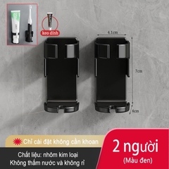 Giá treo bàn chải đánh răng ĐAIVIETBIG bằng kim loại gắn tường tiện lợi