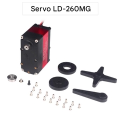 Động cơ servo kỹ thuật số Huaner PWM mô-men xoắn 6-60KG bánh răng kim loại cánh tay robot chống dừng có độ chính xác cao