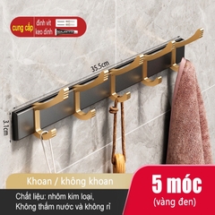 Móc treo đồ ĐAIVIETBIG gắn tường nhiều cách dùng tiện lợi cho nhà bếp/ nhà tắm/ nhà vệ sinh