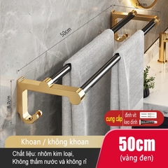 Kệ để đồ dùng ĐAIVIETBIG phòng tắm gắn tường không cần khoan thiết kế sang trọng với nhiều loại tùy chọn