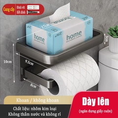 Kệ ĐAIVIETBIG gắn tường giữ khăn đa năng không cần khoan