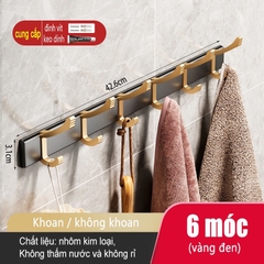Móc treo đồ ĐAIVIETBIG gắn tường nhiều cách dùng tiện lợi cho nhà bếp/ nhà tắm/ nhà vệ sinh