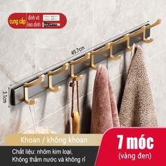 Móc treo đồ ĐAIVIETBIG gắn tường nhiều cách dùng tiện lợi cho nhà bếp/ nhà tắm/ nhà vệ sinh