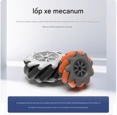 Bánh xe robot Giải đấu eSports Phantom 2025Ti Cup có động cơ bánh xe Mecanum, khớp nối vạn năng đa hướng và lốp xe thông minh.