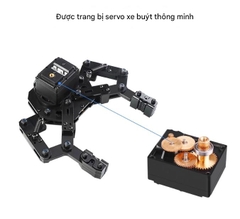 Bộ kẹp cơ khí thích ứng Huaner Bộ kẹp điện linh hoạt Cánh tay robot thông minh Robot DIY Bộ phận servo