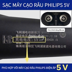 Sạc máy cạo râu philips 5V bảo hành 12 tháng
