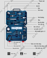 Bộ dụng cụ sửa chữa đa năng 108 món của Bosch 2607002788 chính hãng bảo hành 12 tháng