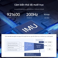 Mô-đun dẫn đường quán tính IMU Huaner ROS1/2 từ kế robot 10 trục ARHSMEMS cảm biến độ cao USB