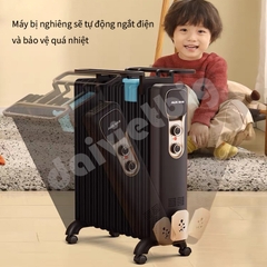 Máy sưởi dầu AUX, máy sưởi điện tiết kiệm năng lượng gia dụng, quạt sưởi trong nhà, máy sưởi dầu điện.