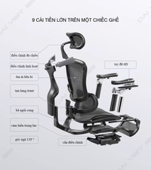 Ghế công thái học ergonomic Sihoo a3 (Sihoo Doro C300)