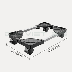 Kệ để case máy tính Kệ để CPU máy tính điều chỉnh kích thước có bánh xe tiện dụng