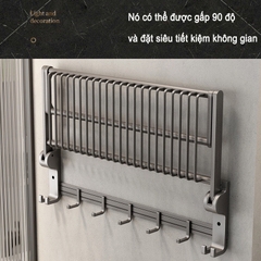 Kệ ĐAIVIETBIG gắn tường giữ khăn đa năng không cần khoan
