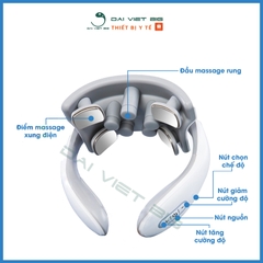 Máy massage vai cổ SKV-JT88 ( BẢO HẢNH 24 THÁNG ), sử dụng ánh sáng sinh học tác động sâu giảm đau mỏi vai gáy