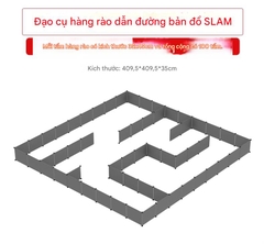 bản đồ hộp lái tự động hỗ trợ AI, đạo cụ, bản đồ radar SLAM, định vị, hàng rào, đường ray.