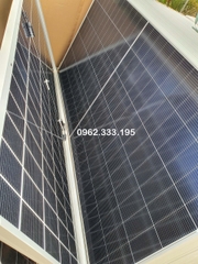 Tấm Pin mặt trời Longi 585W HiMO X7 LOẠI A 2MẶT KÍNH HIỆU SUẤT CAO 2025