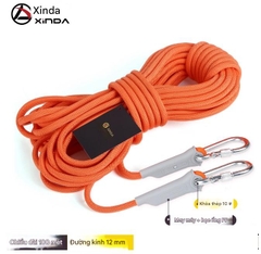 Dây leo núi ngoài trời dây phụ trợ làm việc trên cao dây an toàn gia đình dây chống mài mòn dây leo núi