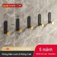 Kệ để đồ dùng ĐAIVIETBIG phòng tắm gắn tường không cần khoan thiết kế sang trọng với nhiều loại tùy chọn