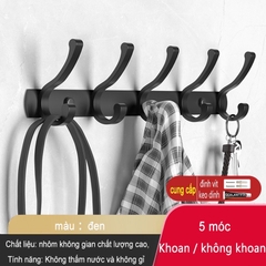 Móc treo đồ ĐAIVIETBIG gắn tường nhiều cách dùng tiện lợi cho nhà bếp/ nhà tắm/ nhà vệ sinh