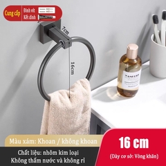 Kệ ĐAIVIETBIG gắn tường giữ khăn đa năng không cần khoan