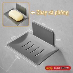 Kệ ĐAIVIETBIG gắn tường giữ khăn đa năng không cần khoan