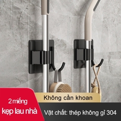 Kệ giữ đồ dùng nhà bếp dán tường không cần khoan lỗ dễ dàng đa năng tiện lợi