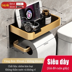 Kệ để đồ dùng ĐAIVIETBIG phòng tắm gắn tường không cần khoan thiết kế sang trọng với nhiều loại tùy chọn