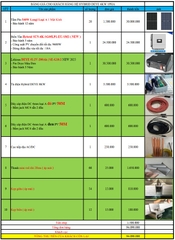 báo giá hệ thống điện năng lượng mặt trời