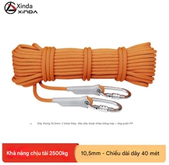 Dây an toàn chống mài mòn làm việc trên không lắp đặt điều hòa không khí dây an toàn có móc leo núi ngoài trời leo núi