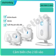 🔔 Chuông Cửa Chống Chộm Không Dây Thông Minh – Nâng Tầm Chuyên Nghiệp Cho Cửa Hàng & Gia Đình