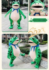 Mascot hoá trang Ếch